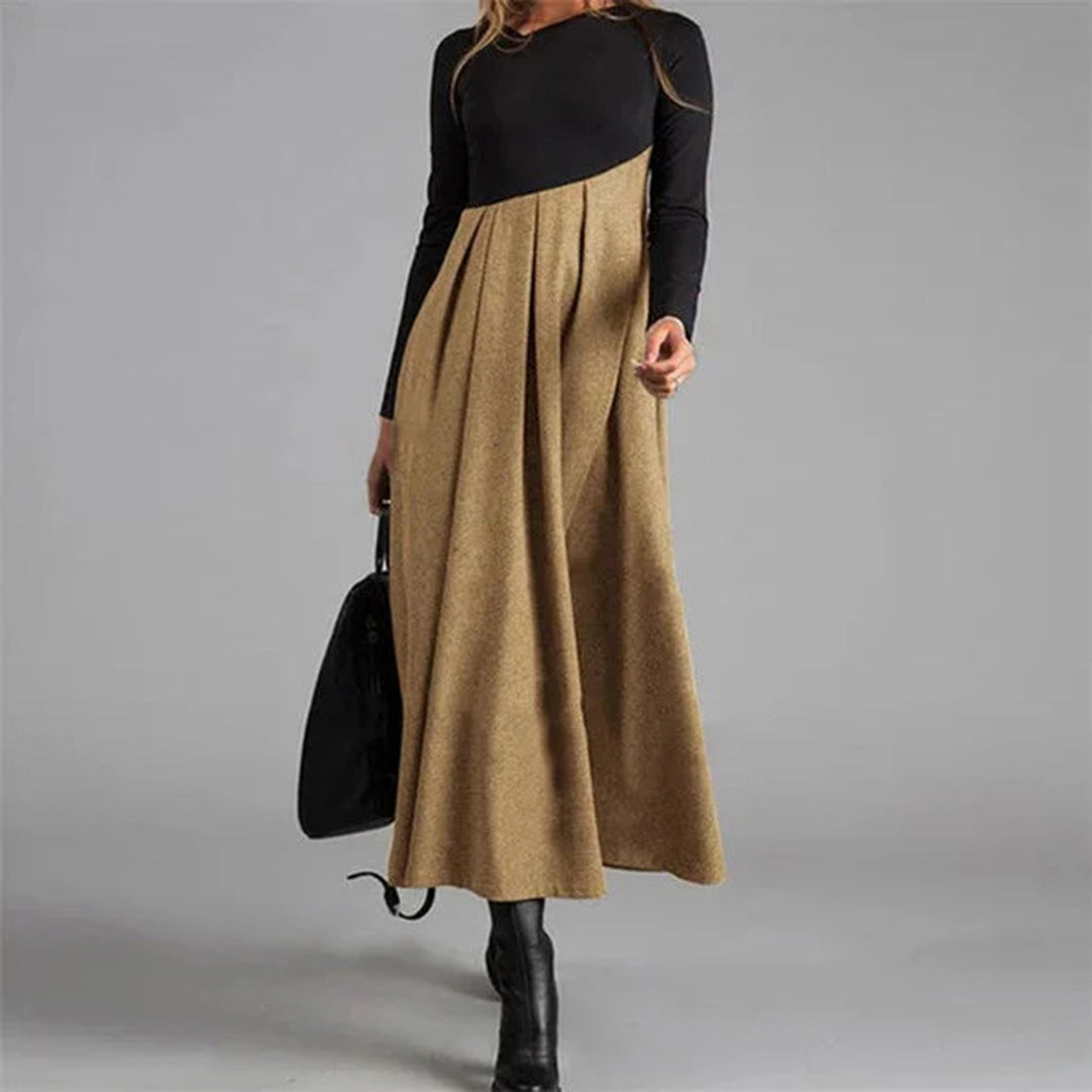 Samantha - Two-Tone Maxi Dress