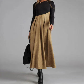 Samantha - Two-Tone Maxi Dress
