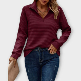 Nancy – Half-Zip Sweatshirt