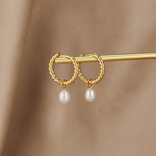 Pearl Twist Earrings