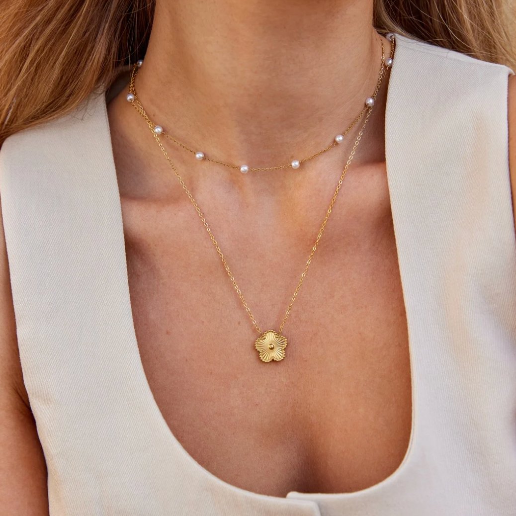 Pearl Gold Necklace