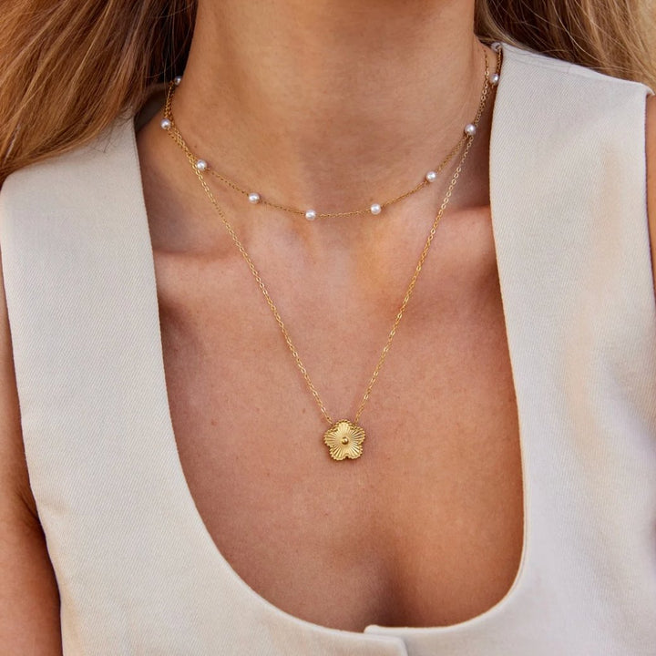 Pearl Gold Necklace