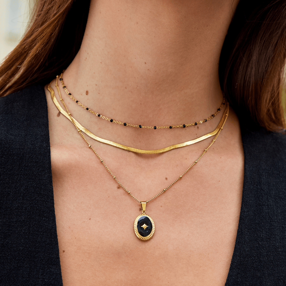 Snake Chain Gold Necklace