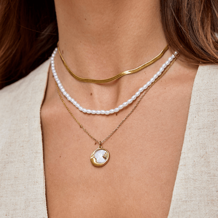 Snake Chain Gold Necklace