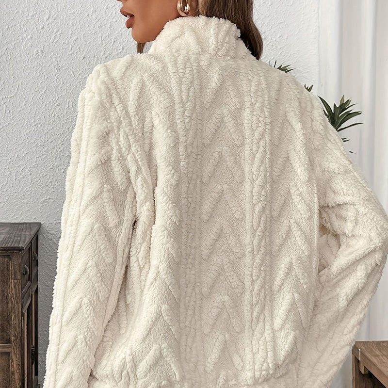 Gemma – Cozy Fleece Half-Zip Pullover