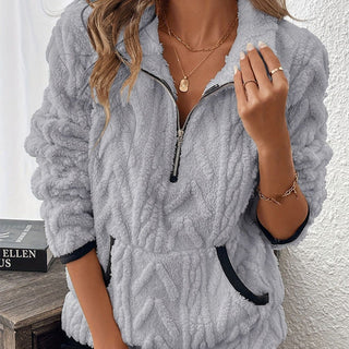 Gemma – Cozy Fleece Half-Zip Pullover