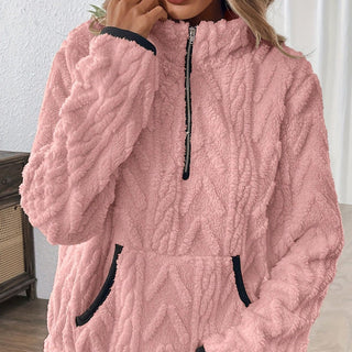 Gemma – Cozy Fleece Half-Zip Pullover