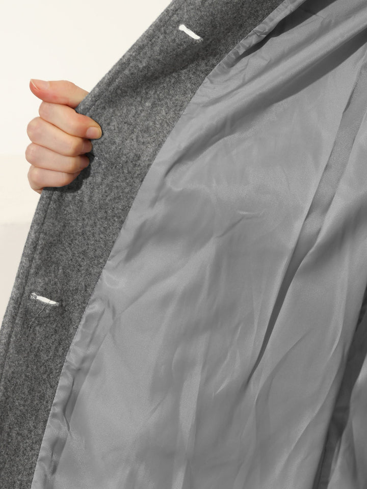 Maeve – Classic Single-Breasted Winter Trench Coat