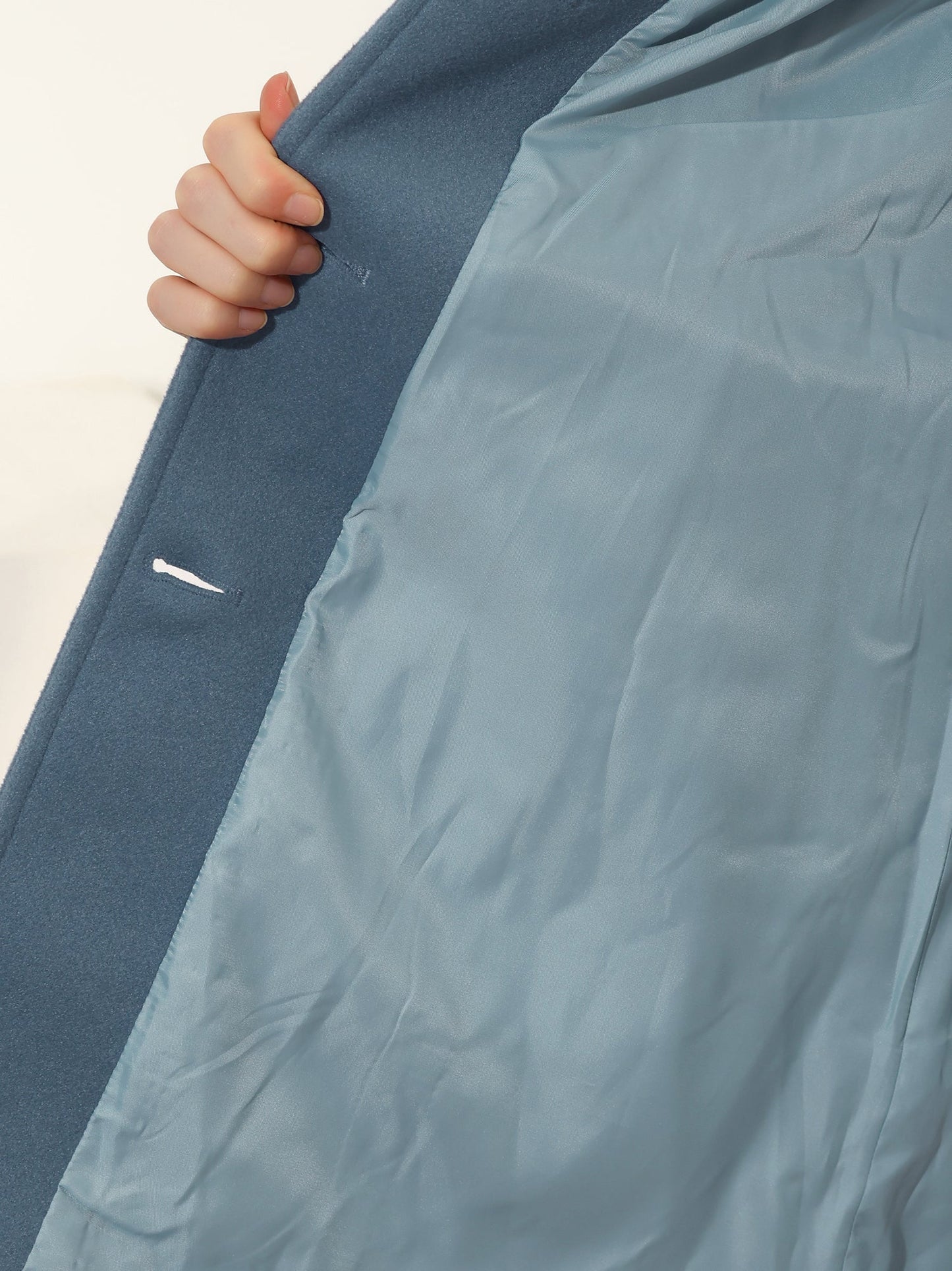 Maeve – Classic Single-Breasted Winter Trench Coat