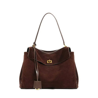 La Dame Sac - Suede Flap Bag
