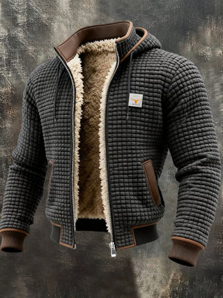 Varel | Retro Hooded Zip Jacket