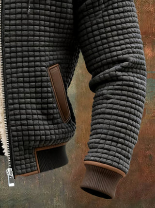 Varel | Retro Hooded Zip Jacket