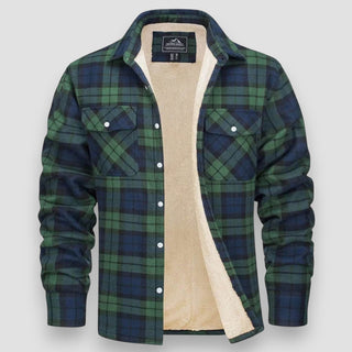 Tariq – Plaid Lined Jacket for Chilly Days