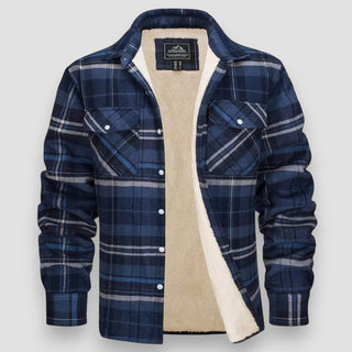 Tariq – Plaid Lined Jacket for Chilly Days